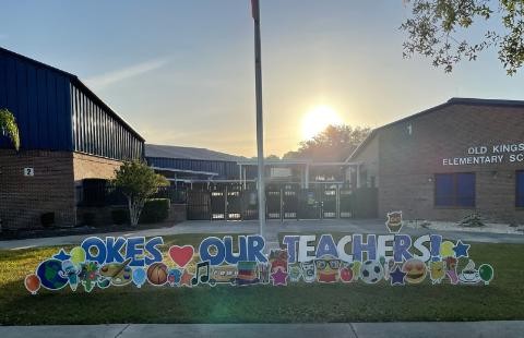 palm coast school yard signs